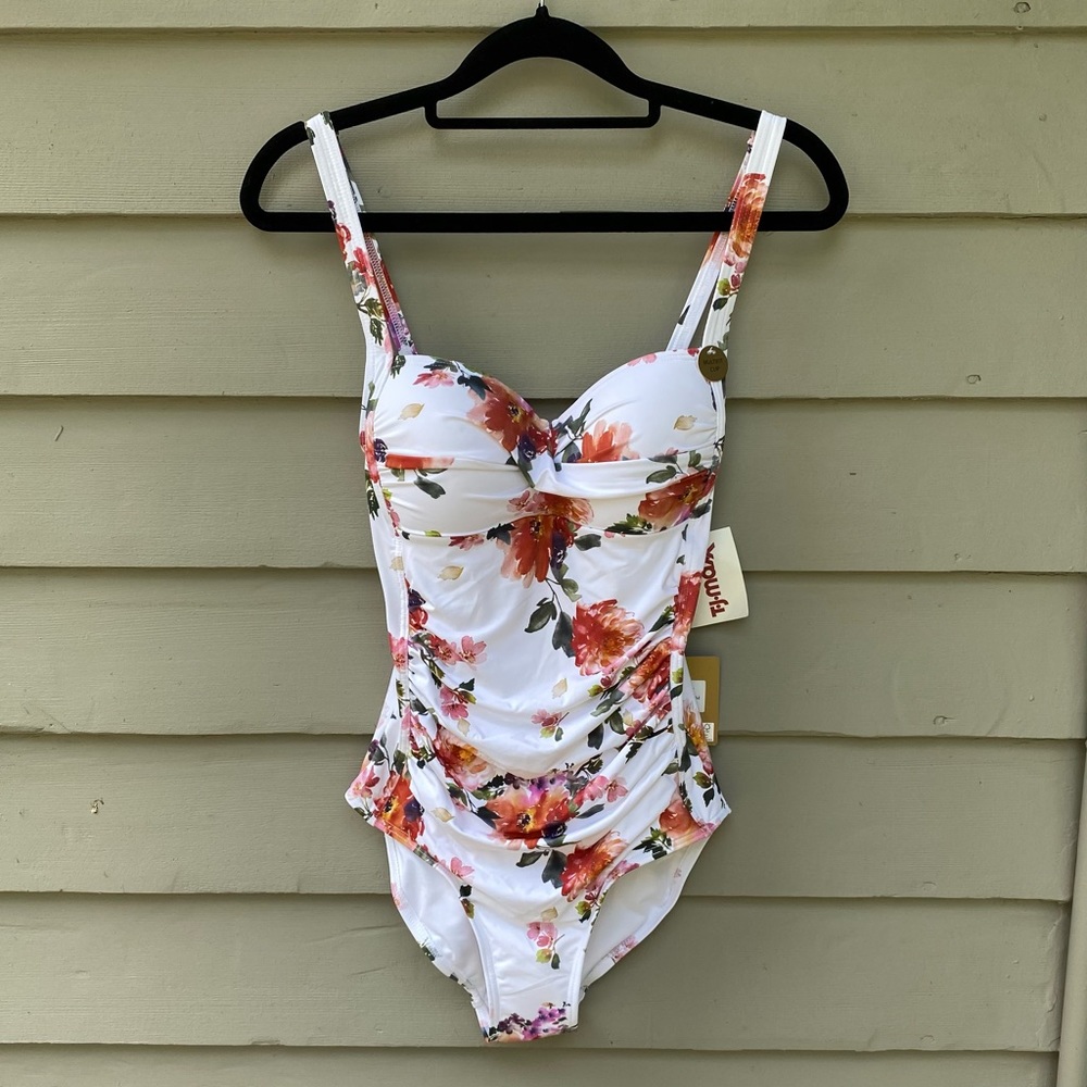 Floral One Piece Swimsuit